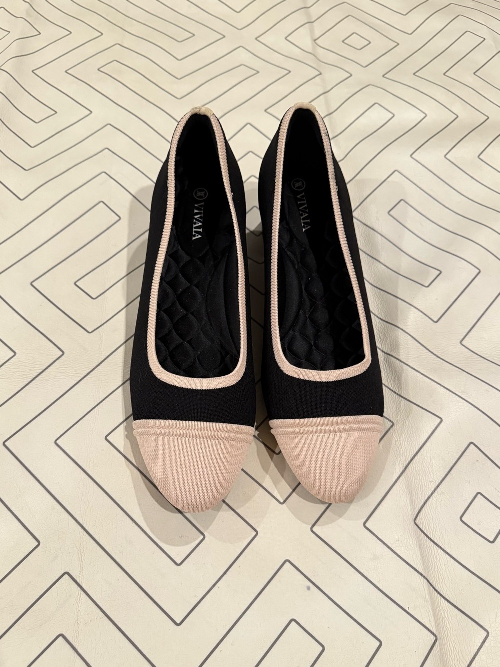 Vivaia Almond-Toe Stress Free Chunky Heels